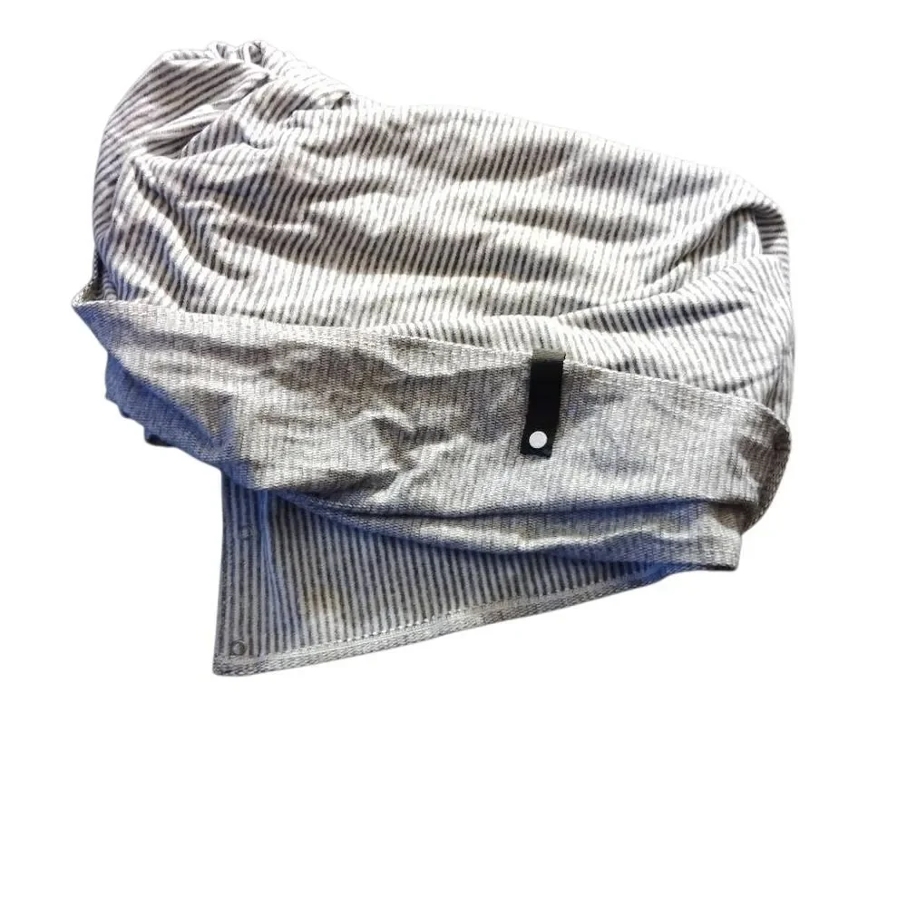 lululemon athletica Heathered Gray Convertible Scarf(213)